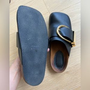 Khaite Downing Mule Black size 38